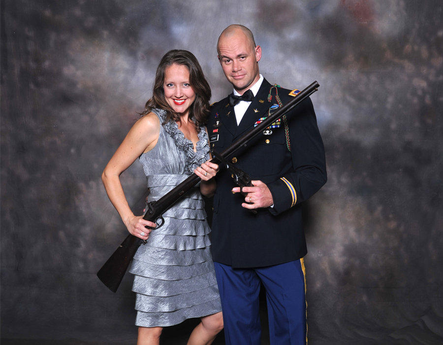 military ball photography