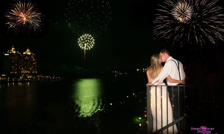 A Wedding At Forsyth Park, Savannah Ga  And First Friday Fireworks On Riverstreet!