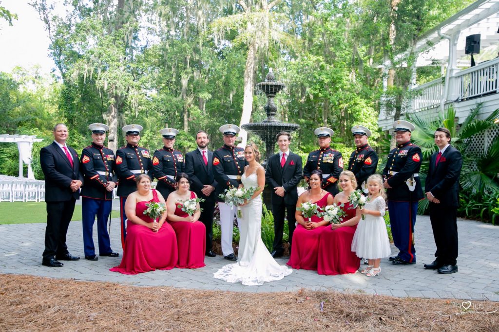 military wedding savannah