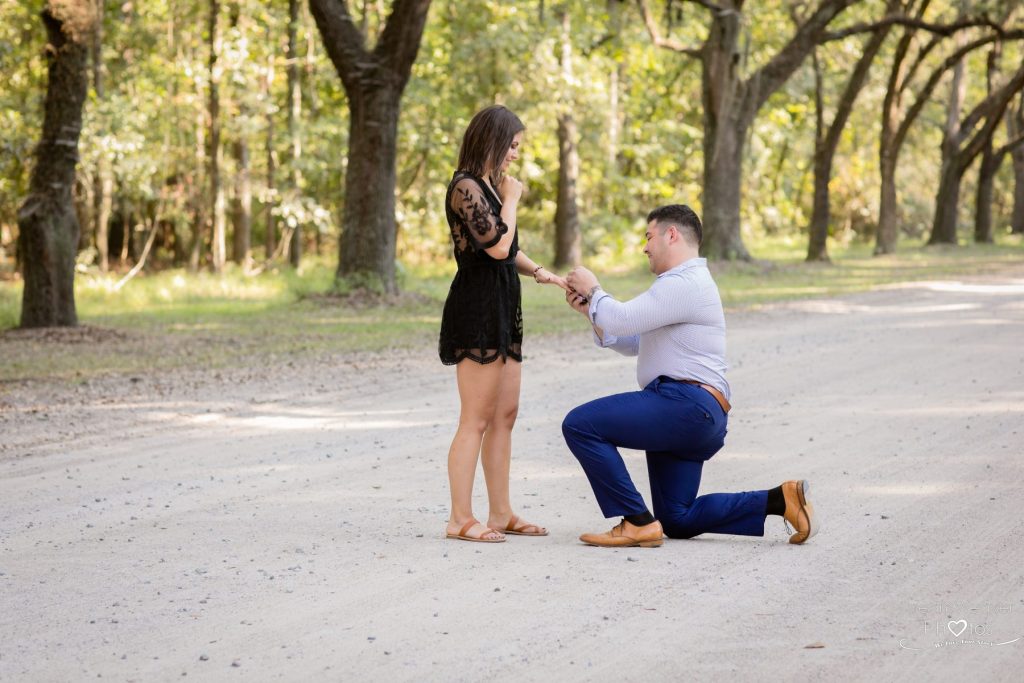 surprise proposal savannah ga photo