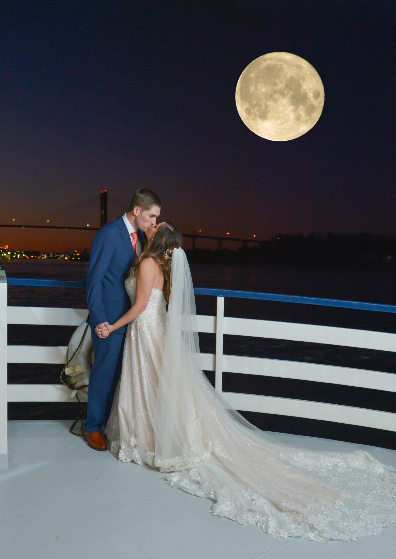Savannah river boat wedding Dream Weaver Photos 