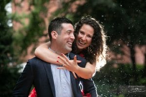 surprise engagement photographer in savannah