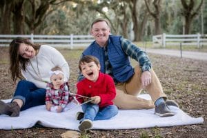 family photos in wormsloe