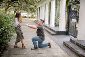 surprise proposal savannah photographer