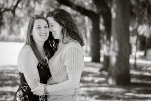 same sex couple engagement savannah