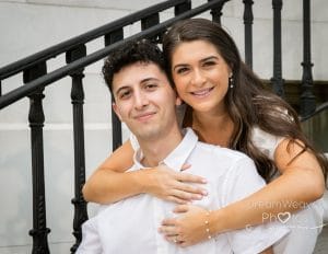 Jeremy and Bryna - engagement session photos at Wormsloe and Forsyth Park