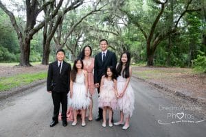 Vovan Family at Wormsloe