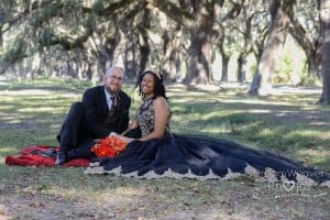 Cheyenne and Ken - wedding photos at Wormsloe