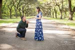 Nick and Lauren - surprise proposal at Wormsloe