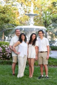 Paul Jill Matthew and Mia - family photo shoot all over Savannah and Tybee Beach