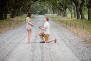 engagement session at wormsloe