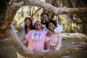 Holmes Family photos at Wormsloe