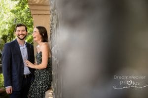 Bridgid and Matt - surprise proposal in Fragrant Garden