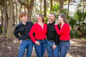 family photos at skidaway island state park 