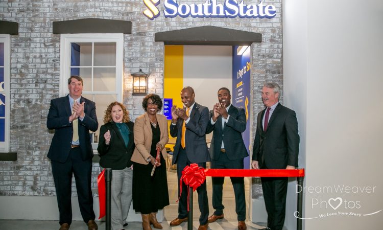 South State Bank Ribbon Cutting Inside The Junior Achievement “City Of Savannah” Armstrong/ Georgia Southern Campus