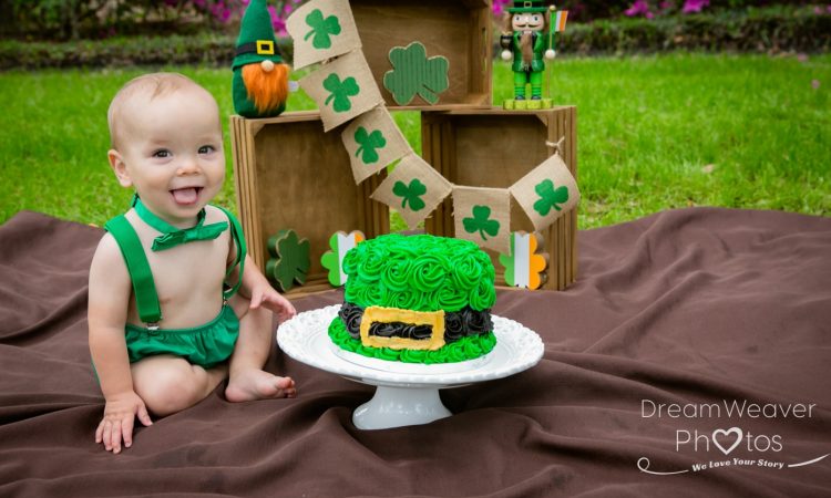 Jeremy’s First Birthday Cake Smash At Forsyth Park Savannah Ga – Photo Shoot By Dream Weaver Photos