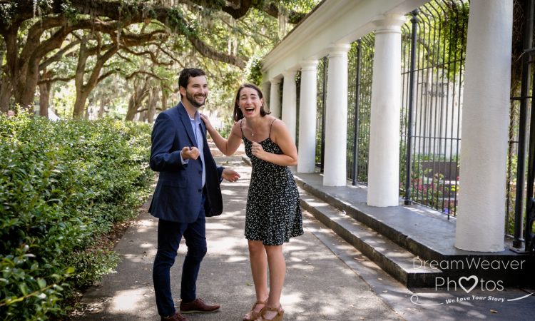 Bridgid And Matt – Surprise Proposal In Fragrant Garden