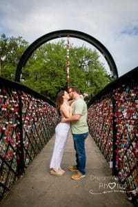 Wesley and Megan - engagement session downtown Savannah