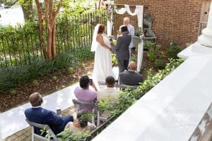NeKisha and David - wedding at the Kehoe House