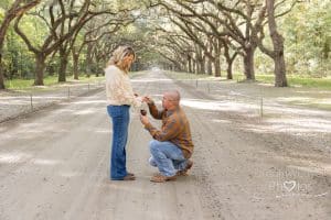 Michelle and Grant - surprise proposal at Wormsloe in Savannah GA - big tall trees live oaks savannah photographer, surprise proposal ideas, photos 