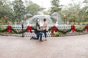 surprise proposal photographer in savannah ga 