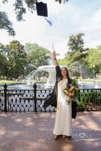 scad graduation photos in savannah ga