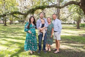 maternity photo session in savannah ga