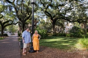 photos trees savannah photographer engagement 