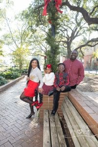 christmas mini photo sessions savannah photographer troup square jingle bells church in savannah ga