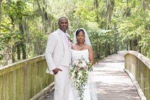 photos at the richmond hill city center on bridge in back savannah photographer black couple 