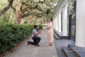 fragrant garden surprise proposal photographer savannah ga 