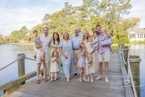 family photos at the landings