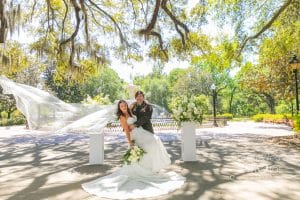 wedding at forsyth park