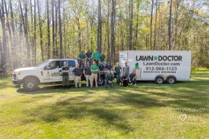 lawn doctor head shots savannah business photos trucks grass trees tom triplett