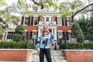 realtor headshots forsyth park savannah 